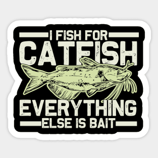 funny catfish Sticker